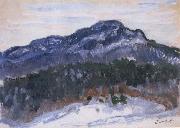 Claude Monet Mount Kolsaas oil painting on canvas